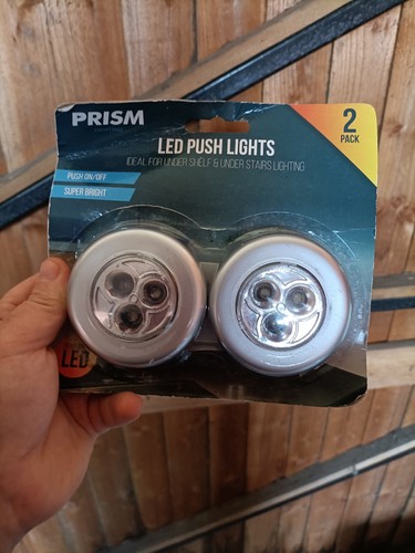LED Push Lights - 2 Pack Baby Room And Bedroom Staircase Top Bottom