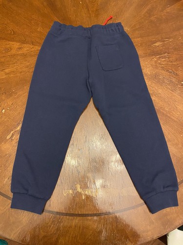 Polo Ralph Lauren Boy's Joggers Navy Blue Logo POLO Size 5 Little Boys - Picture 3 of 4