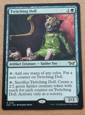 Twitching Doll DSK Duskmourn MTG 201 RARE