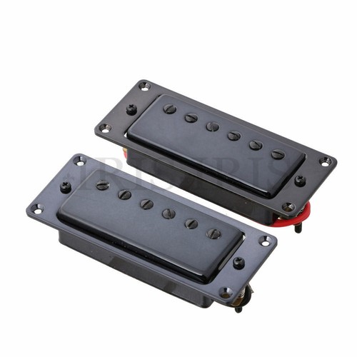 2PCS Sealed Bridge and Neck Pickup Mini Humbucker for LP Guitar - Picture 4 of 10