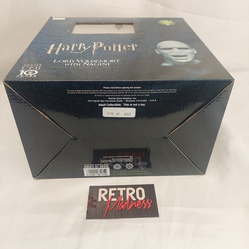 Harry Potter Lord Voldemort with Nagini Collectible Bust - Picture 10 of 11