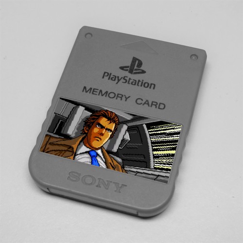 Custom PlayStation 1 (PS1) Memory Card Stickers - Catalog #2 - You Pick! - Picture 95 of 234