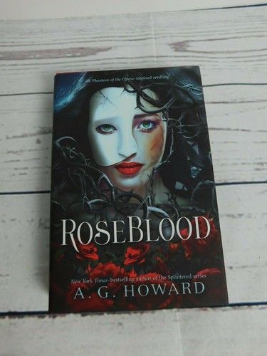 RoseBlood Young Adult Hardcover Phantom of the Opera Inspired by A. G. Howard - Bild 1 von 3