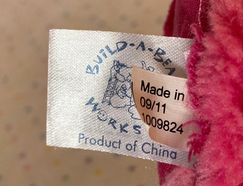 Build a Bear Workshop BABW Sanrio Hello Kitty Hot Pink Slipper Only Replacement - Picture 9 of 9