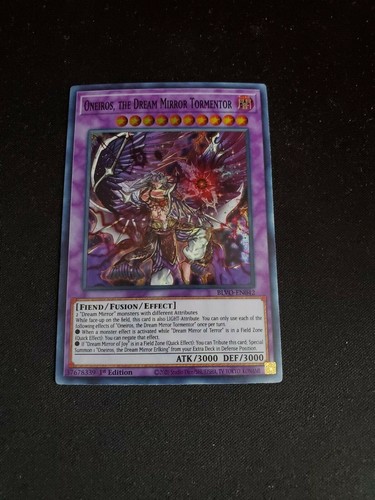 Oneiros, der Traumspiegelpeiniger Yugioh Blazing Wirbel - BLVO-DE042 - NM/MT - Bild 1 von 2