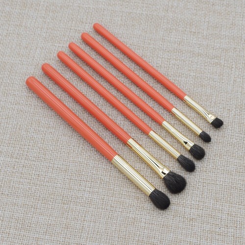 6pcs Eye Brushes Kit Blue Squirrel Goat Hair Pro Hand Crafted Makeup Brushes Set - Picture 5 of 9