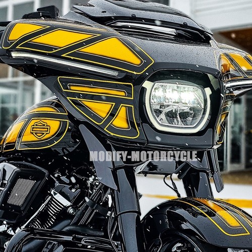 Cubierta de embellecedor de carenado exterior delantero de motocicleta para CVO Street Glide FLHXSE 2023-2025 - Imagen 2 de 18