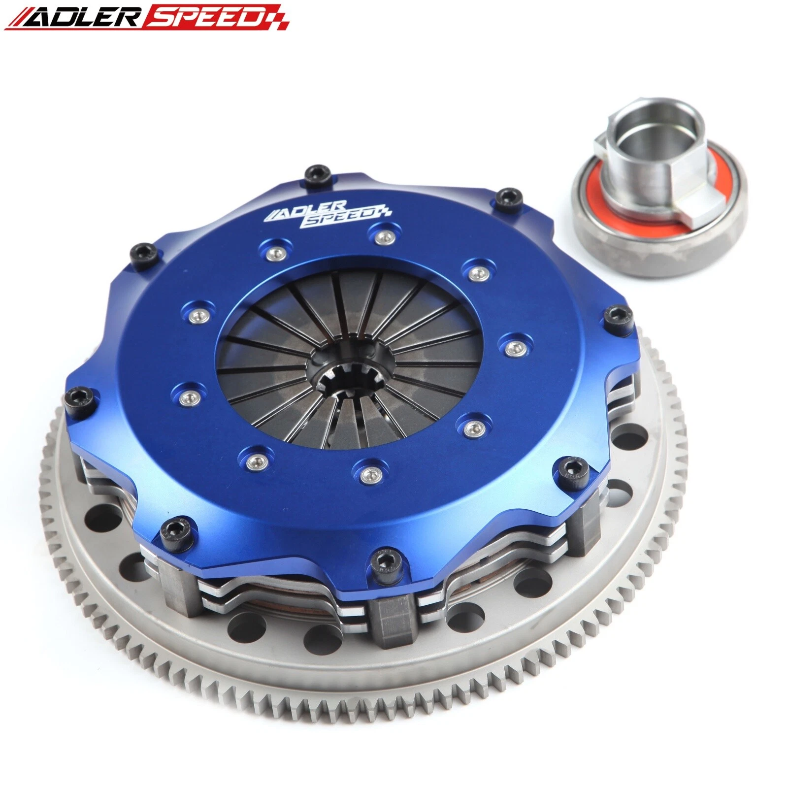 ADLERSPEED Clutch Disc 167480014416 &ndash; Ceramic Disc style: Rigid hub Disc size: 8.5" (215mm) Disc Spline: 1-1/8" x 10 Clutch Type: Push Style Release mechanis Clutch cover: Aircraft high quality alu Release bearing: Include Alignment tool: Not include Disc quantities: 2 Disc Diameter: 8.5" (215mm) OE/OEM Part Number: Does Not Apply Type: Clutch Kit Number of Teeth: 10 UPC: Does not apply Country of Origin: China &ndash; Fits BMW 323 325 328 E36 M50 M52