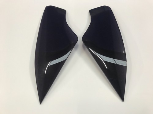 Kawasaki 650 ninja 2020 2021  HEADLIGHT PROTECTOR,Black ,MADE IN THE U.K. - Picture 3 of 4