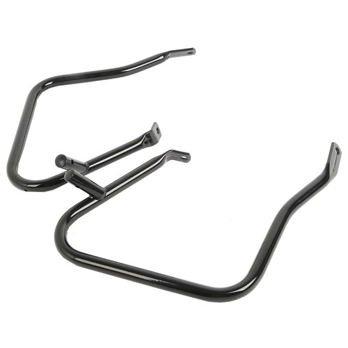 Black 7/8" Saddlebag Guard Crash Bars Fit For Harley Street Road Glide 2014-2024 - Picture 5 of 7