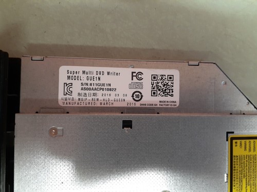 HL GUE1N Super Multi DVD Writer Drive AS00AACP010822 - Black Bezel - Picture 5 of 5