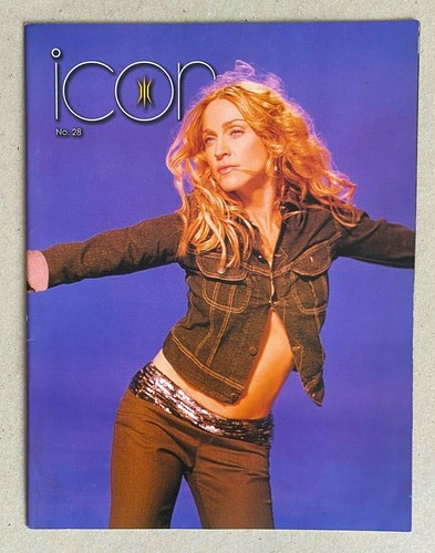 MADONNA * ICON FAN CLUB MAGAZINE * #28 * HTF! * RAY OF LIGHT - Imagen 2 de 4