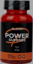 Power Gummies with Maca, Shilajit & Inositol - Himalayan Organic, 60 Gummies
