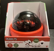 Peanuts Snoopy LED Rotating Color Changing Christmas Shadow Light