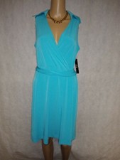 New York  Company Blue Dress Size M NWT
