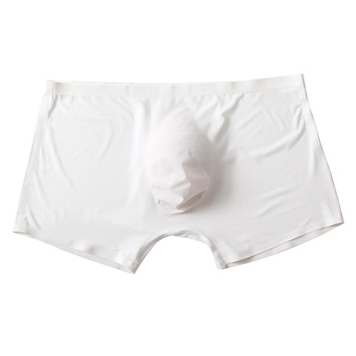 Hombres Calzoncillos Boxer de Seda de Hielo sin costuras Bolsa Ropa Interior Pantalones Cortos Pantalones Calzoncillos M-3XL - Imagen 13 de 33