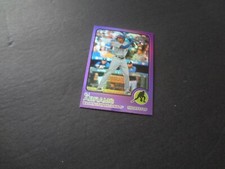 2022 Topps Heritage CJ Abrams Chrome Purple Hot Box Refractor Rookie 501 RC