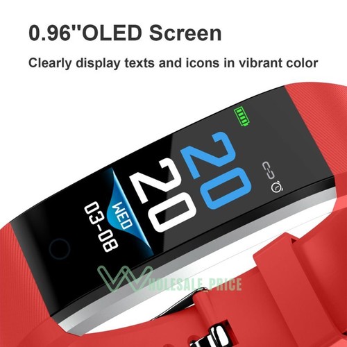 Montre de sport intelligente en silicone pour homme et femme, bracelet électronique - Photo 23 sur 39