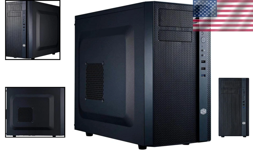 Edgy Mini Tower Computer Case with Excellent Airflow & Cooling Support - N200 - Image 2 of 4