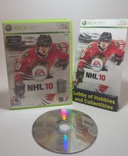 NHL 10 (Microsoft Xbox 360, 2009) CIB Complete 