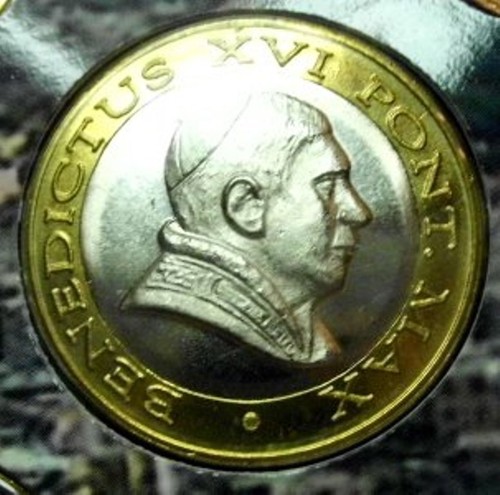 VATICAN (Benedict XVI) €URO Test, Pattern Prototype - Picture 5 of 8