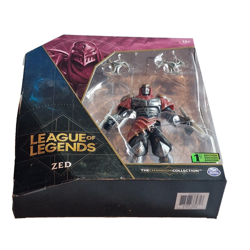 League of Legends The Champion Collection 7" ZED 02 Premium 1st Edition New - Imagen 2 de 8