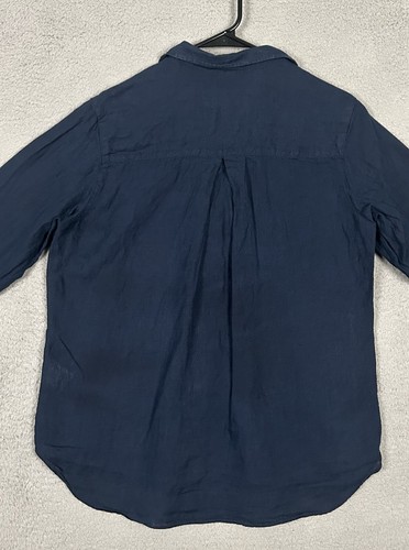 Grayson The Hero Classic Button Down Leinenhemd Größe 2 - Bild 13 von 23