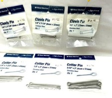 6 Packages Clevis & Cotter Pin Assortment West Marine