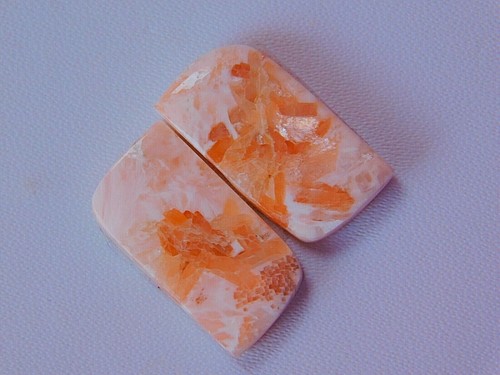 Scholarsite Jasper Cabochon Pair, Natural Scholarsite Fancy Jewelry Making Pair - Picture 4 of 5