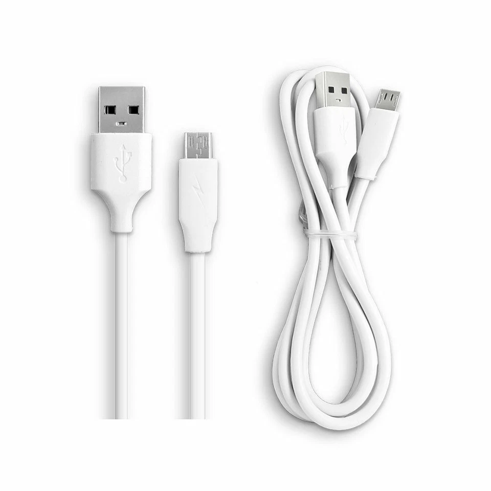 Cargador de pared de CA para el hogar + cable USB de 5 pies de largo para Samsung Galaxy J2 S260DL total Foto 3 de 4