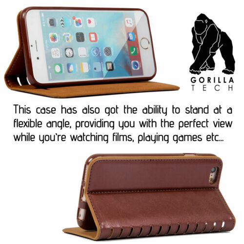 Slim Flip Wallet Leather Case Stylish Design Luxury Brand Cover For Mobile Phone - Picture 9 of 33