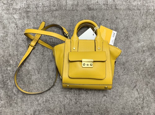 Mini bolso de mano PHILLIP LIM NUEVO CON ETIQUETAS Target XXO 2019 3,1 AMARILLO Pashli - Imagen 2 de 11