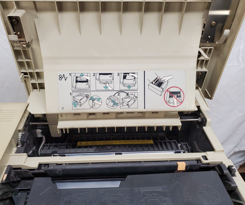 NEC SuperScript 1260 Monochrome Laser Printer -Fires Up-Paper Jams -Parts/Repair - Picture 16 of 16