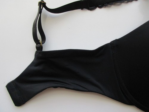 Natori 732080 Pure Luxe Tagless Contour UW Bra Black 34D MSRP $72 U79.W1 - Picture 3 of 10
