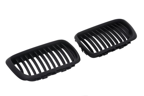 Frontgrill Maske Kühlergrill Grill Schwarz Matt für BMW E36 1996-1999 - Bild 1 von 2