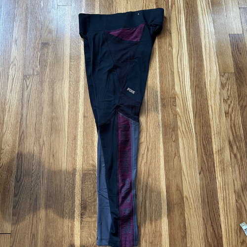 Pink Victoria’s Secret Ultimate Damen Activewear Legging schwarz/lila Small - Bild 5 von 11