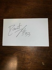 DANTE CUNNINGHAM - BASKETBALL - AUTOGRAPH SIGNED - INDEX CARD -AUTHENTIC - C746