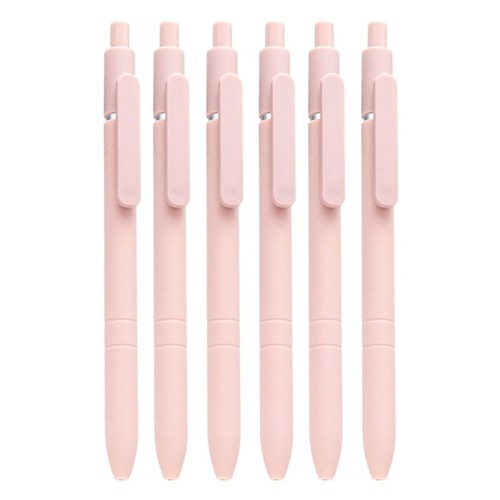 6Pcs Business Pen Retractable Ballpoint Pen Office Signing Pen 0.5MM Pen Tip - Zdjęcie 15 z 19