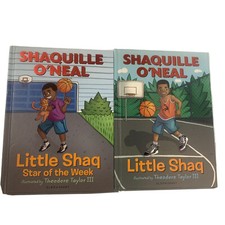2 Little Shaq & Star Of The Week Hardcover Shaquille O'Neal Books 2016