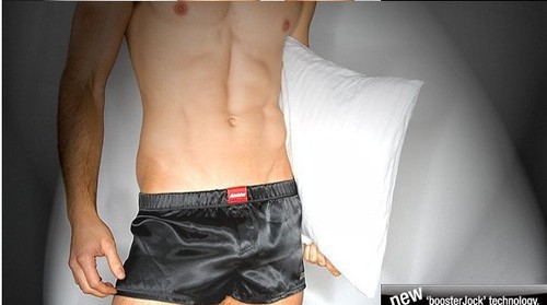 AussieBum Boxer Sedoso Negro BooterJock Súper Sedoso y Sexy Talla S,M,L,XL - Imagen 2 de 4