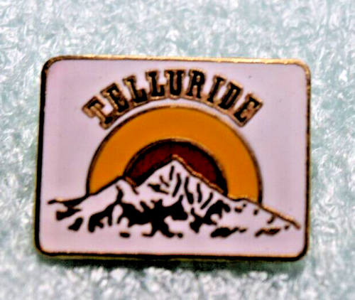 Telluride Colorado Ski Resort Mtn Range Ski Pin - Picture 3 of 4