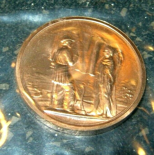Franklin Pierce, 14th President, 33mm Copper Token - Imagen 2 de 6