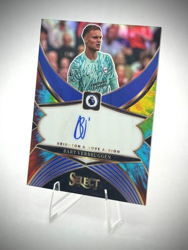 2024-25 Select EPL Soccer No.SS-BV Bart Verbruggen Brighton Tie Dye Auto 23/25 - Picture 1 of 2