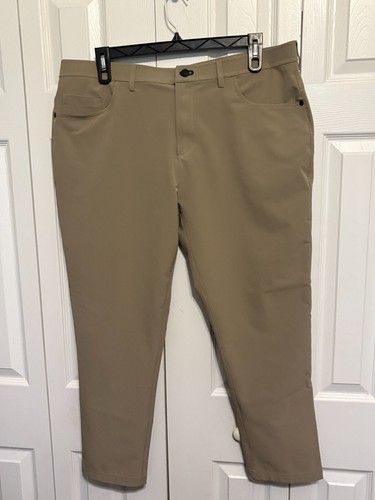 Public Rec Hose Herren 40x30 Dealmaker Workday 2.0 Khaki/Beige Five Pocket Chino