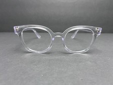 Ray-Ban Sunglasses Frame Only RB 4324 6447/32 50 21 150 Transparent Square Italy