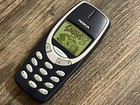 Genuine Nokia 3310 - Blue color (Unlocked) Vintage GSM Mobile Phone Finland