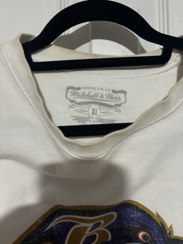 Baltimore Ravens Mitchell&Ness Crewneck Sweatshirt Super Bowl Size xl - Picture 3 of 5