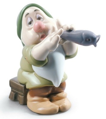NAO DISNEY ZWERG NEUWERTIG VERPACKT AUS DEM Schneewittchen selten gesehen in Großbritannien