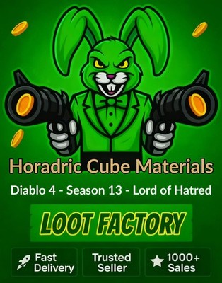 Diablo 4 S13 Season 13 - Horadric Cube Materials / Tuning Prism -  D4 SC