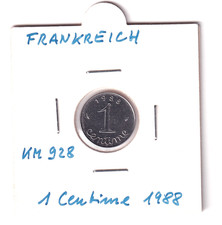 France - 1 Centime 1988 Very Rare!